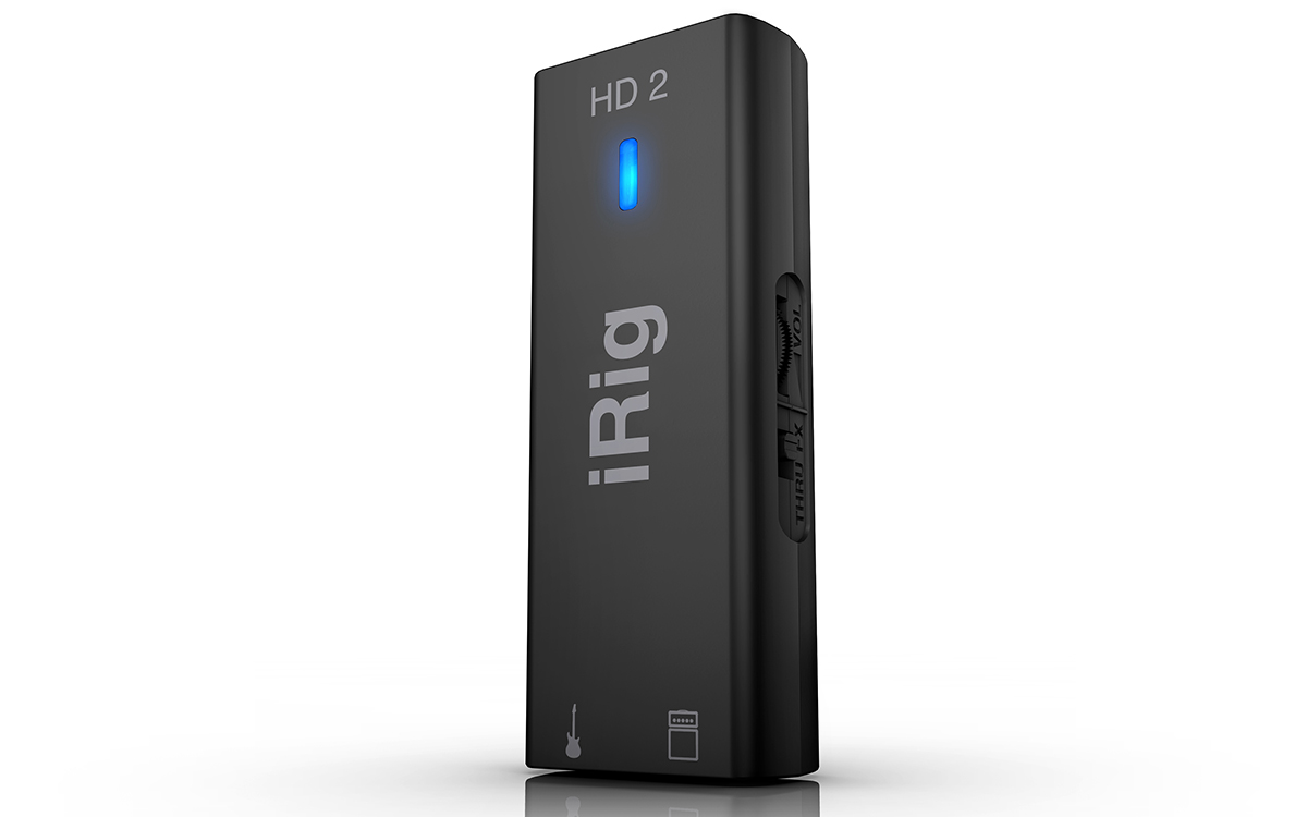 iRig HD 2 studio-quality guitar interface for iOS and Mac/PC