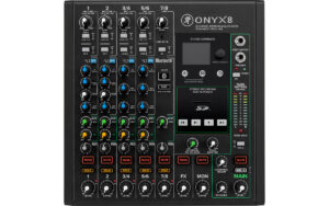 Mackie Onyx8 8-channel Analog Mixer with Multi-Track USB Main