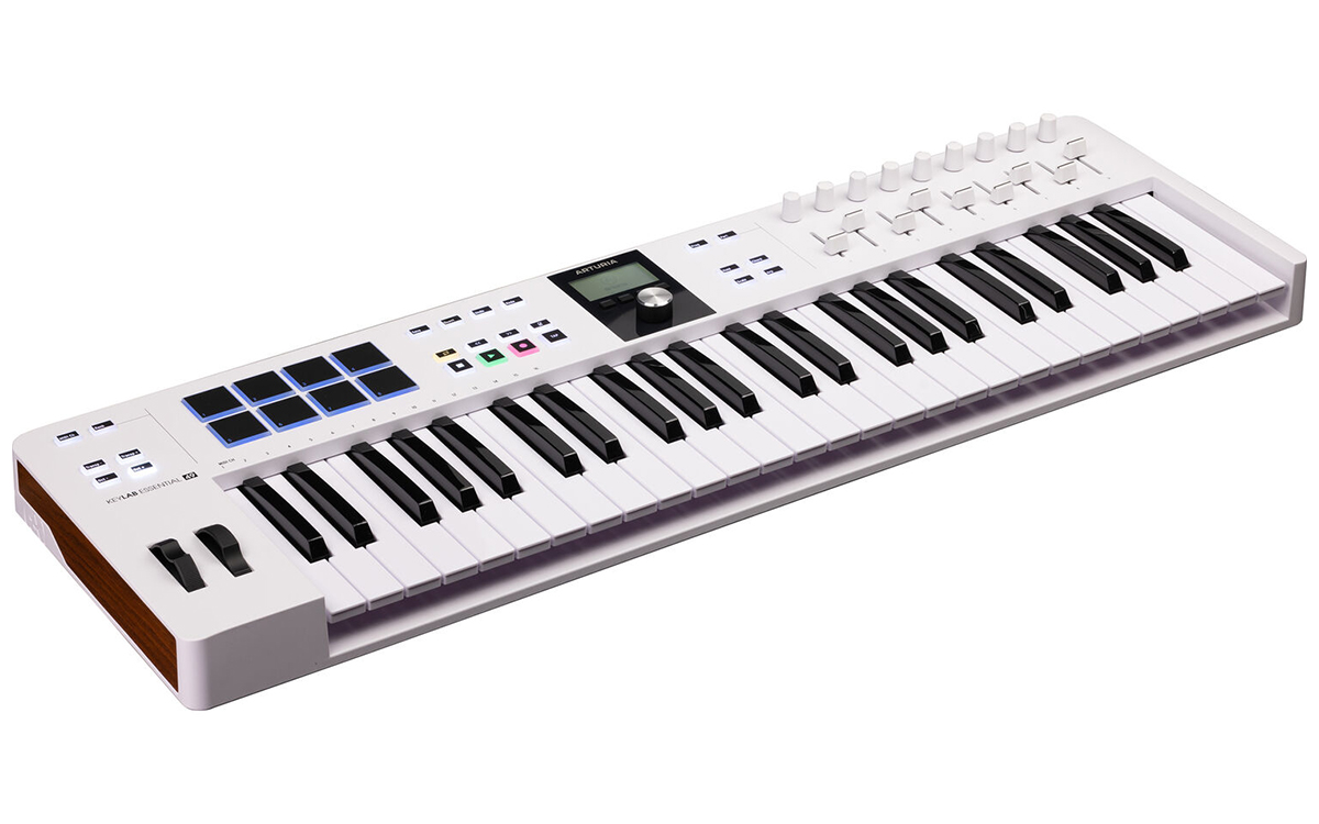 49-key　Arturia　mk3　KeyLab　Essential　White　Keyboard　Controller