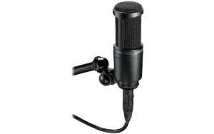 Audio-Technica AT2020 Cardioid Condenser Microphone stand